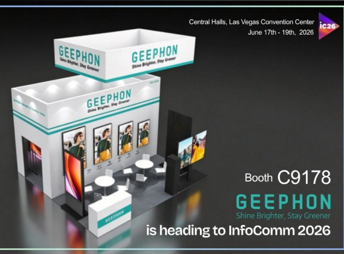 Built for Scale: Geephon Launches High-Performance Display Solutions in InfoComm 2026